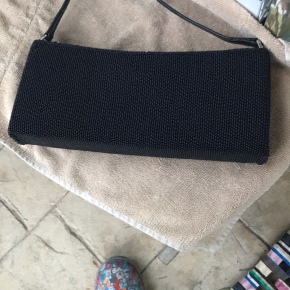 Black Bag with Rhinestone Embellishment luxury brand Cheemo - Picture 2 of 4